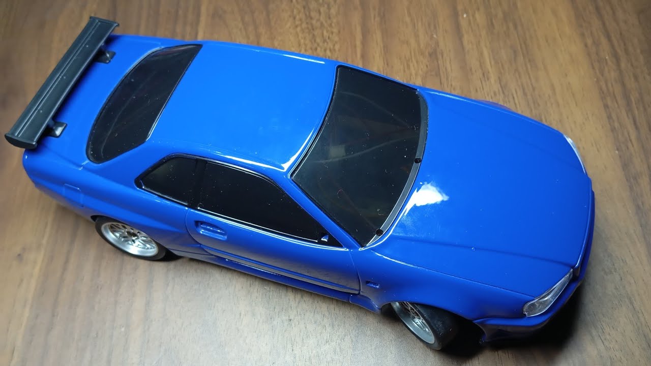 LDRC 1/18 1899 internal Gyro Test with 3D Printed Front End Conversion