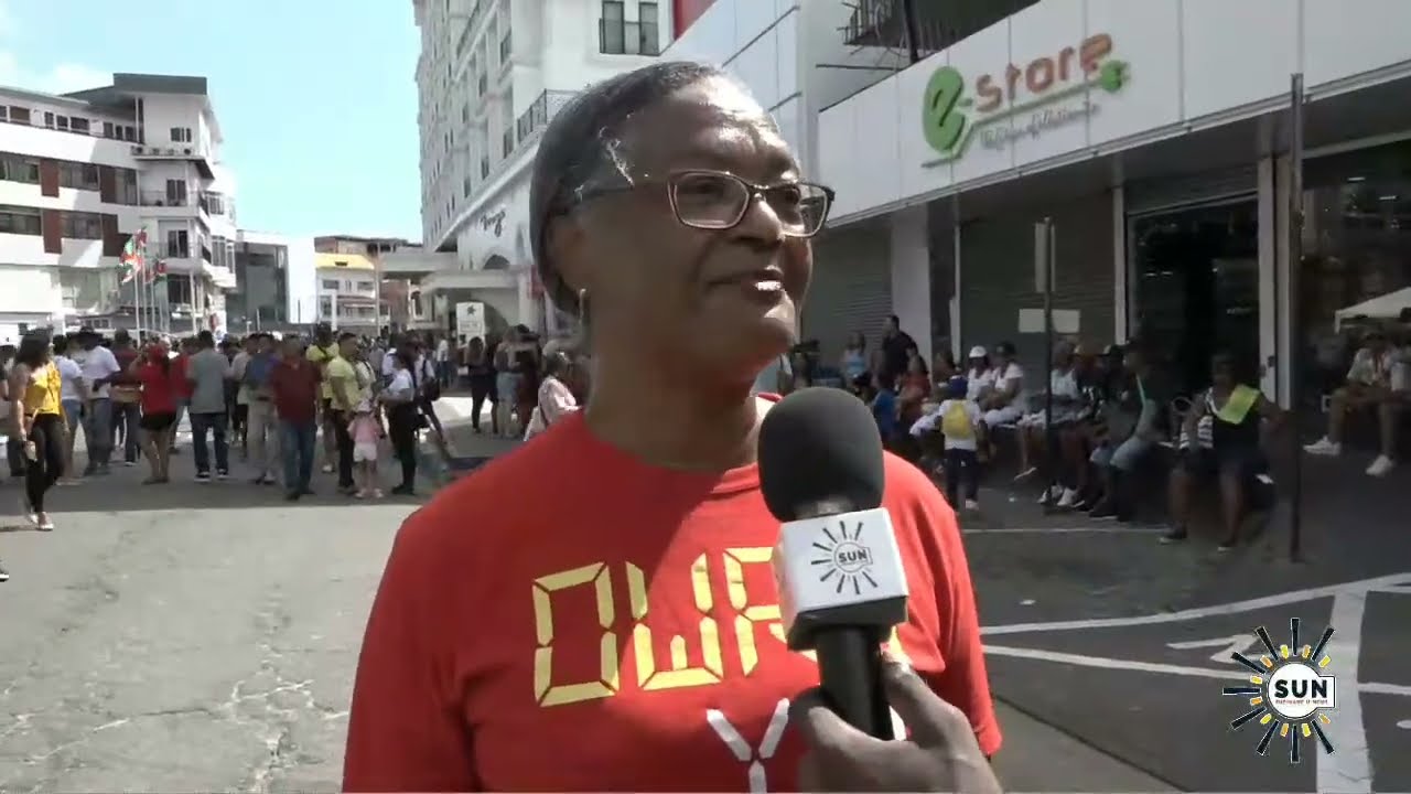 LIVE - Owru Yari Pagara Estafettte vanuit binnenstad I SUN WEB TV I