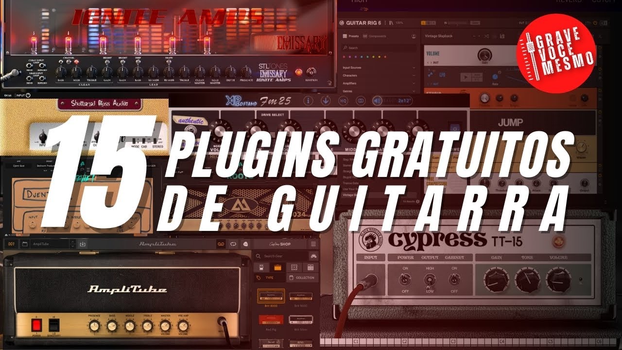 15 Melhores Plugins Simuladores de Amp de Guitarra Grátis