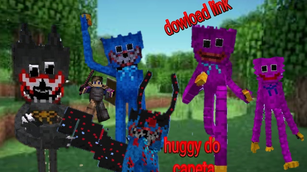 5 addons de morph do huggy wuggy (dowload na descrição)