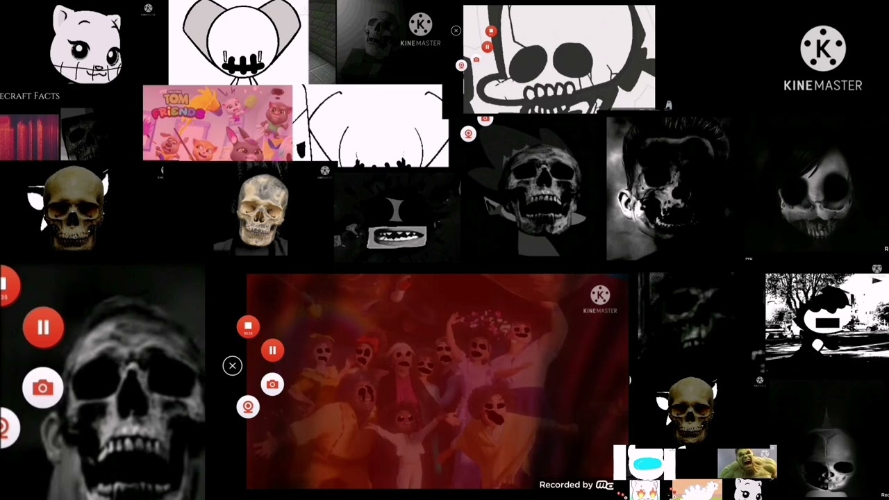All of The Extreme Characters Becoming Uncanny (MOST VOLUME WARNING!!!!!!)