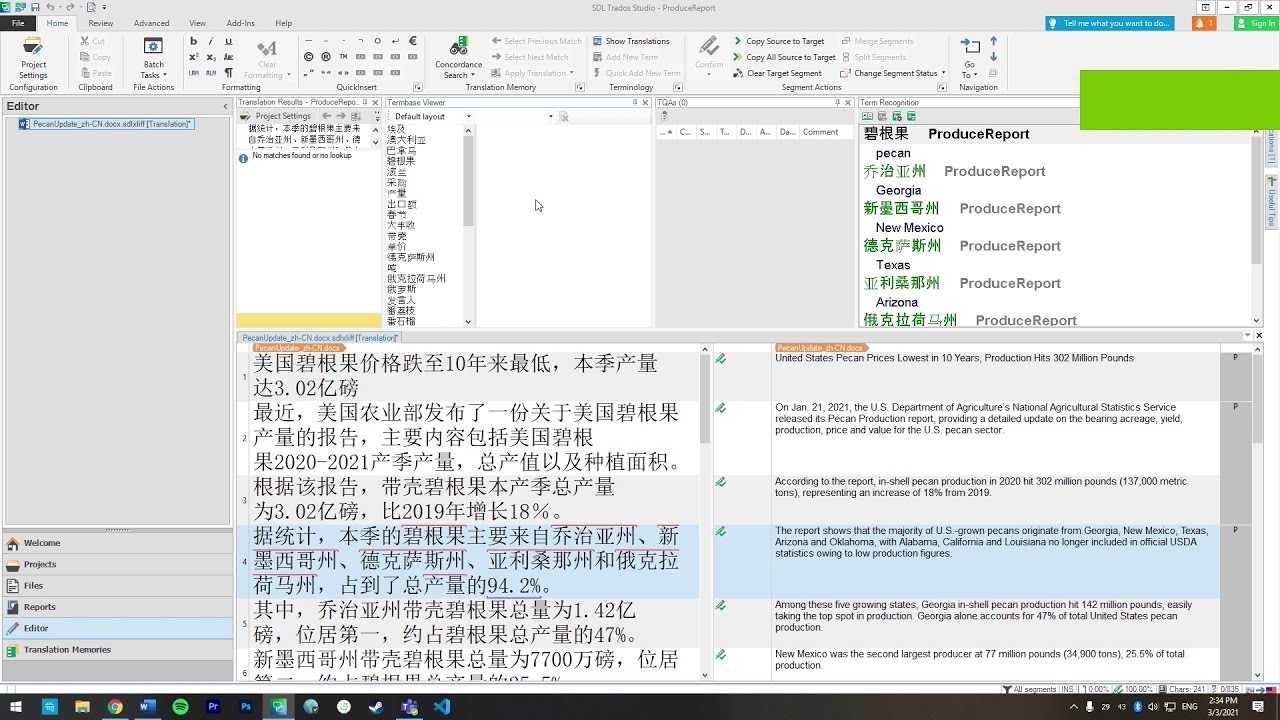 How to Export .tmx From SDL Trados Studio 2021