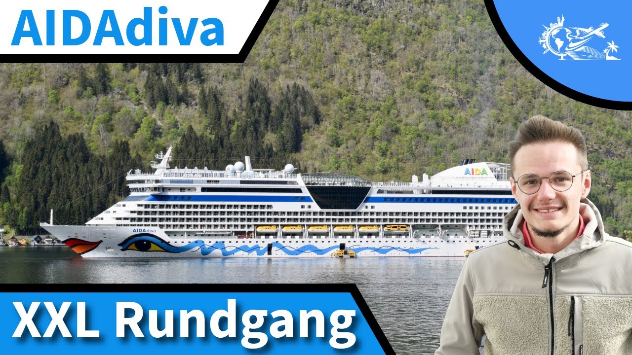 AIDAdiva im Detail | XXL Rundgang über die 
