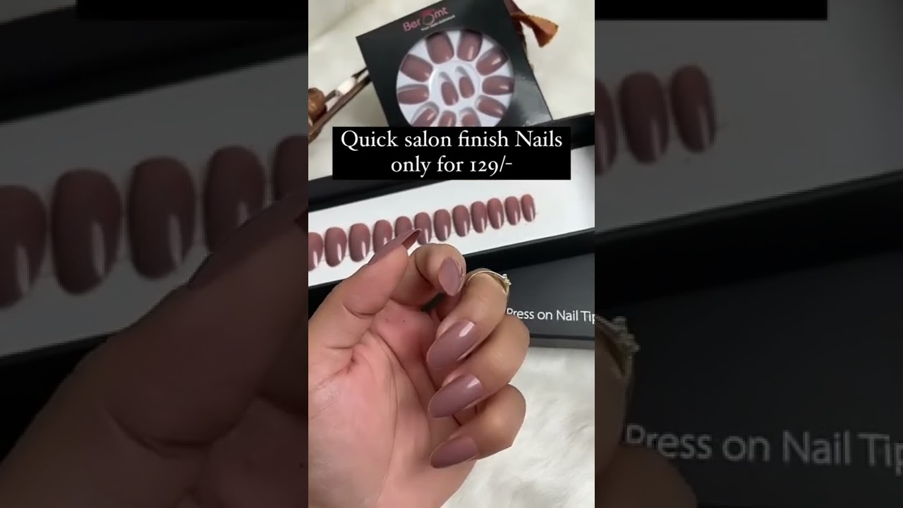 ✨Swift and Stunning with Quick Salon Finish Nails!✨