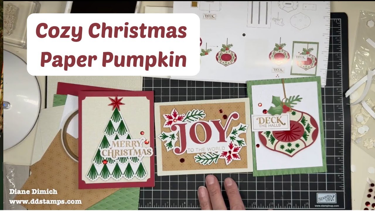 Unbox the Magic of the New Paper Pumpkin Kit Cozy Christmas