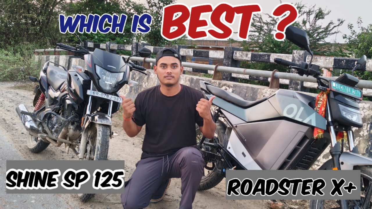 Ola Roadster x+ vs Sp 125 🔥 Drag Race| Petrol vs Electric| Shocking Result 😯