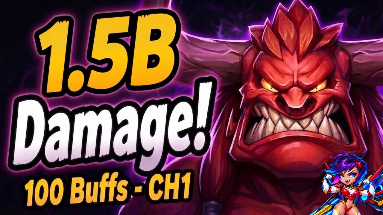 1.5 Billion Archdemon Damage on Chapter 1 &mdash; Eva Event Strategy | Hero Wars