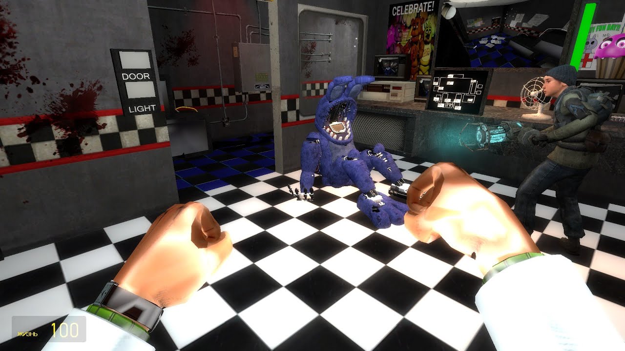 Фнаф 1 выживание - FNAF Garry's mod