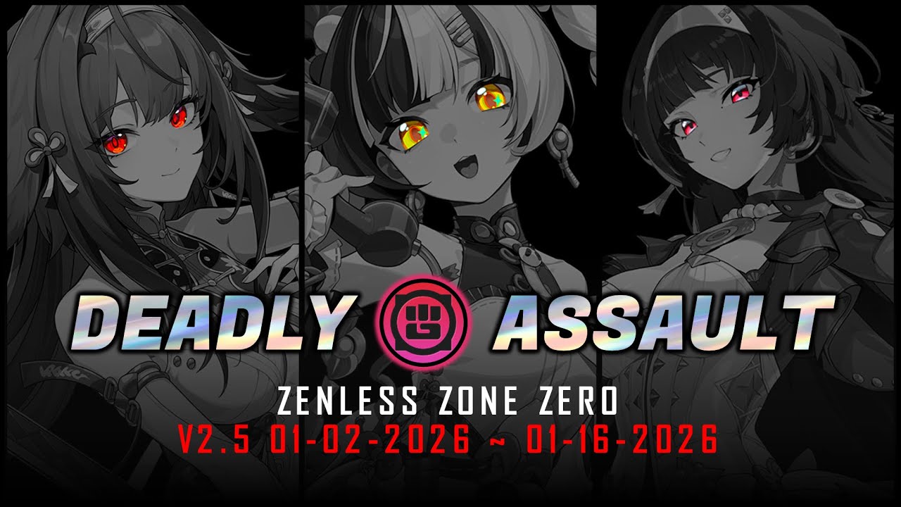 V2.5 ❰ Zenless Zone Zero ❱ DA: Nightmare (65000) - M0S1 Ye Shunguang, Dialyn M0S0 & M1S0 Astra