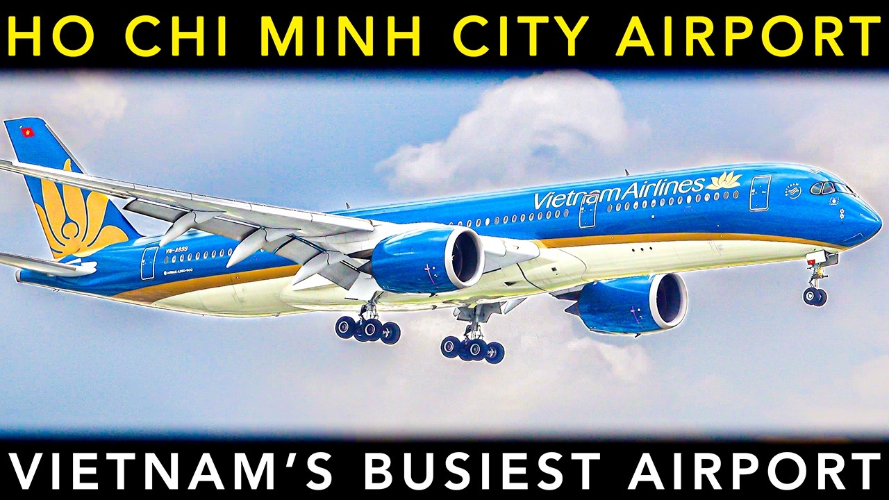 NON STOP PLANE SPOTTING ACTION at Ho Chi Minh Ciy Tan Son Nhat Airport ✈️🇻🇳