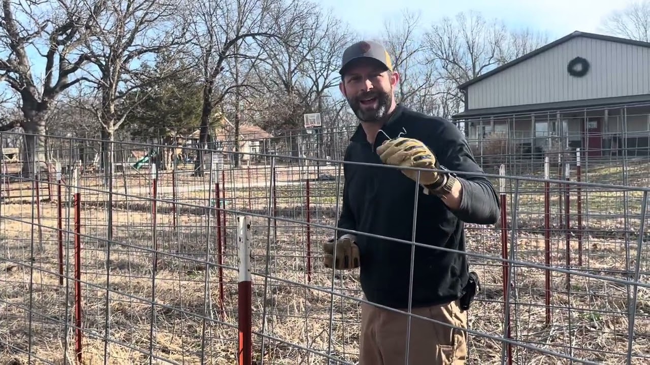 Garden prep. T-post tricks