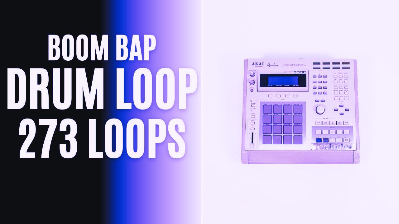 BOOM BAP DRUM LOOPS 273 LOOPS (ROYALTY FREE) #samplegang