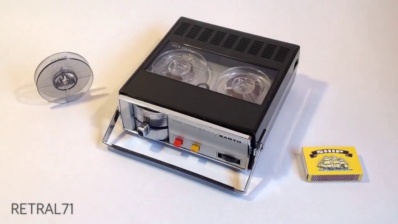 Sanyo MR-225 Reel to Reel Tape Recorder (2.5