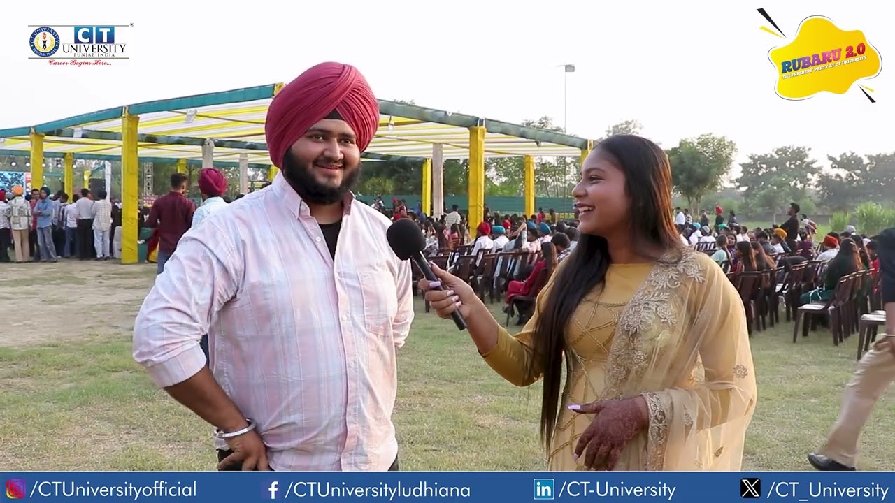 CT News Exclusive | Inside the Buzz of Rubaru Freshers Party 2.0 at CT University