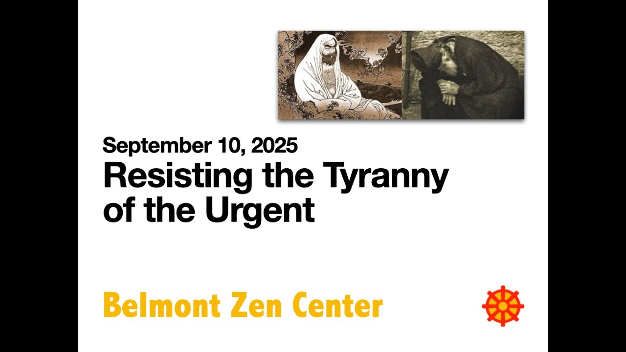 Resisting the Tyranny of the Urgent
