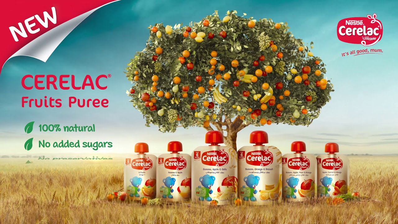 Cereal Fruits Pur&eacute;e for Babies with Real Goodness | Cerelac