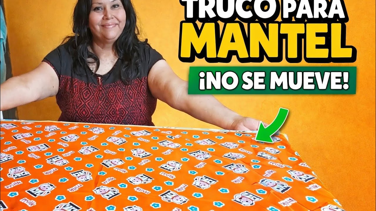 Acompáñame a realizar  este mantel fácil con elástico 