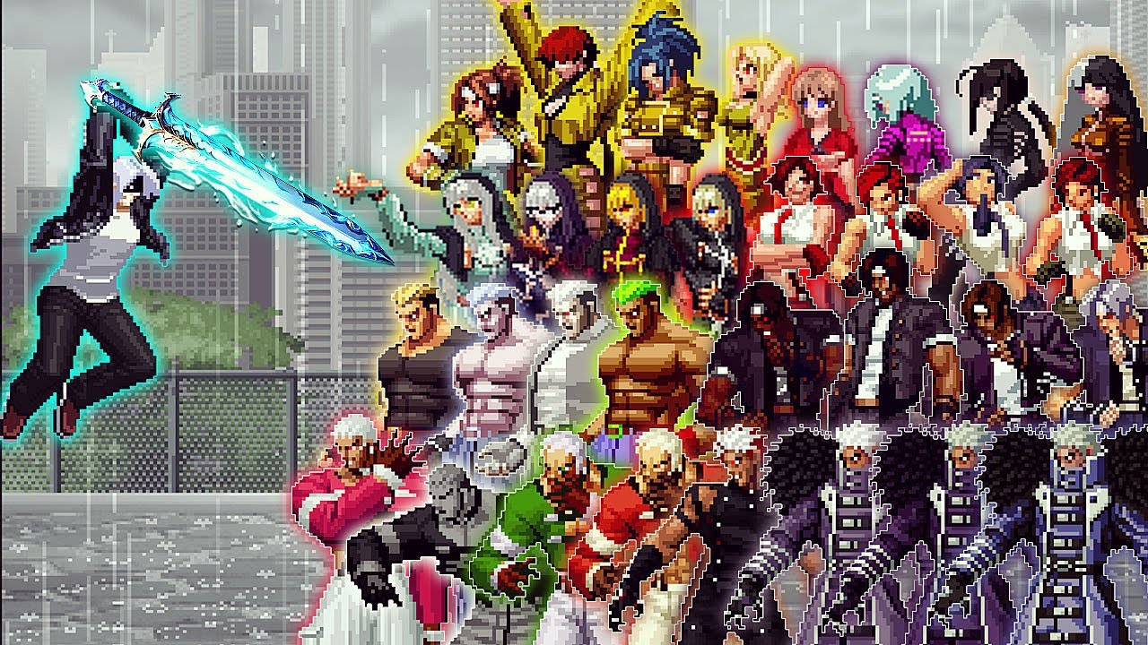 [KOF Mugen] Code 17 Vs 32 Ultimate Fighters Team | 1 VS 32