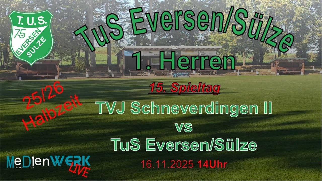 15. Spieltag - TVJ-Schneverdingen II vs TuS EversenSülze