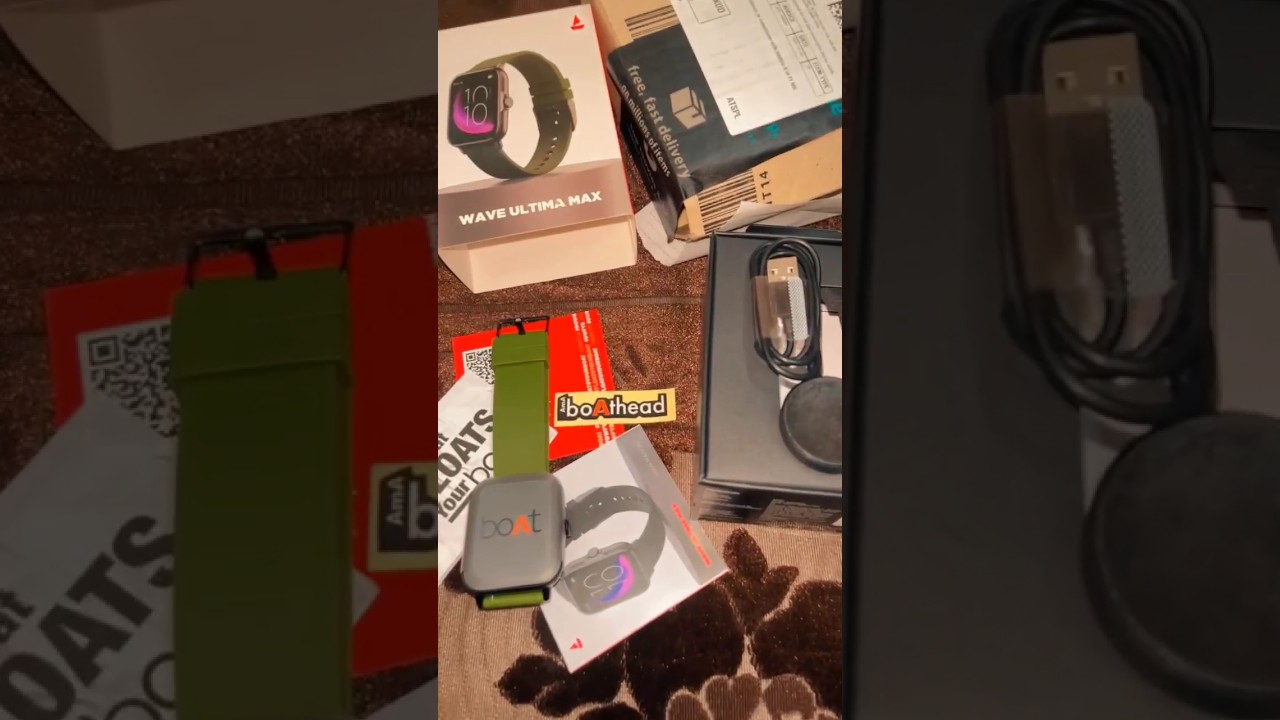 boAt Wave Ultima Max Smartwatch🔥 #boat #unboxing #shorts #youtubeshorts