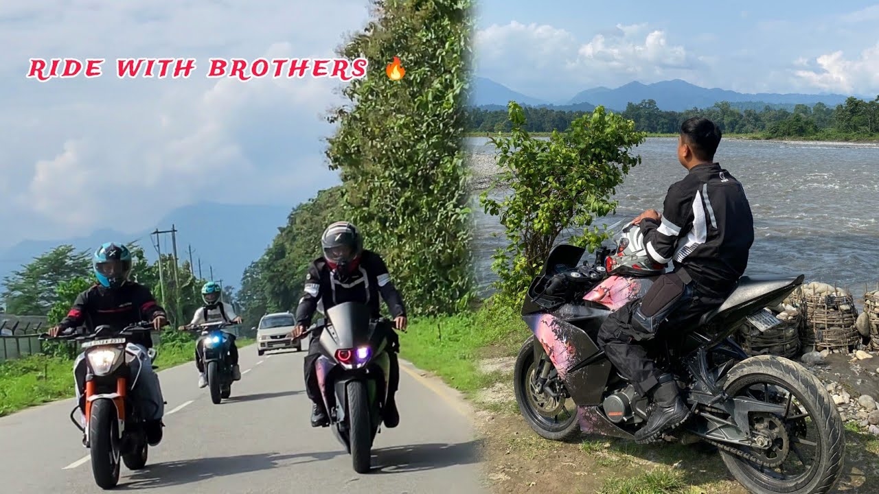 Ride with Brothers after A long time back😌😌@HydraRider20 #rider #ktm #biker