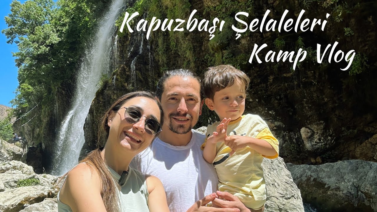 ВОДОПАДЫ КАПУЗБАШИ || Вход ледяной снежной воды! || лагерь влог