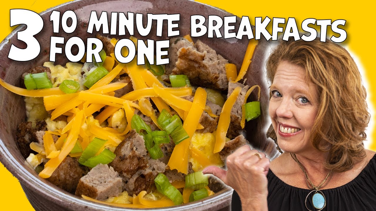 Три идеи для 10-минутного завтрака на одного — простые рецепты с яйцами