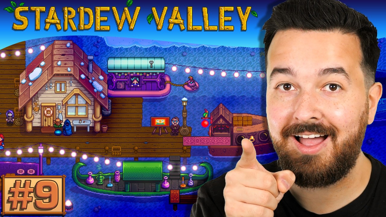 The night market is here in Stardew Valley #9