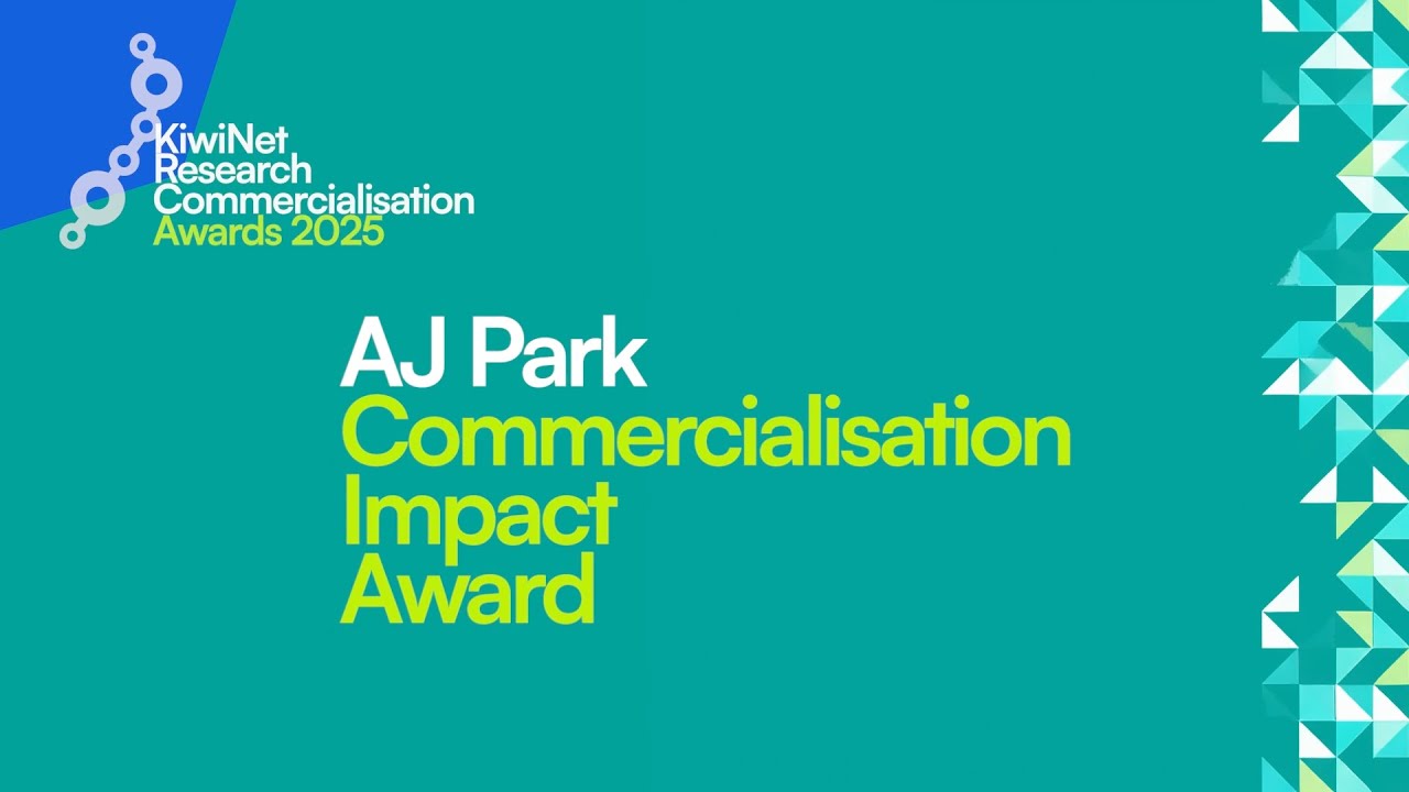 2025 KiwiNet Awards - AJ Park Commercialisation Impact Award Finalists