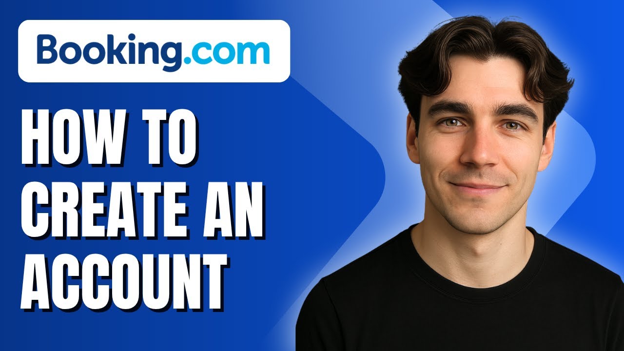 How to Create an Account on Booking.com (Tutorial 2025)