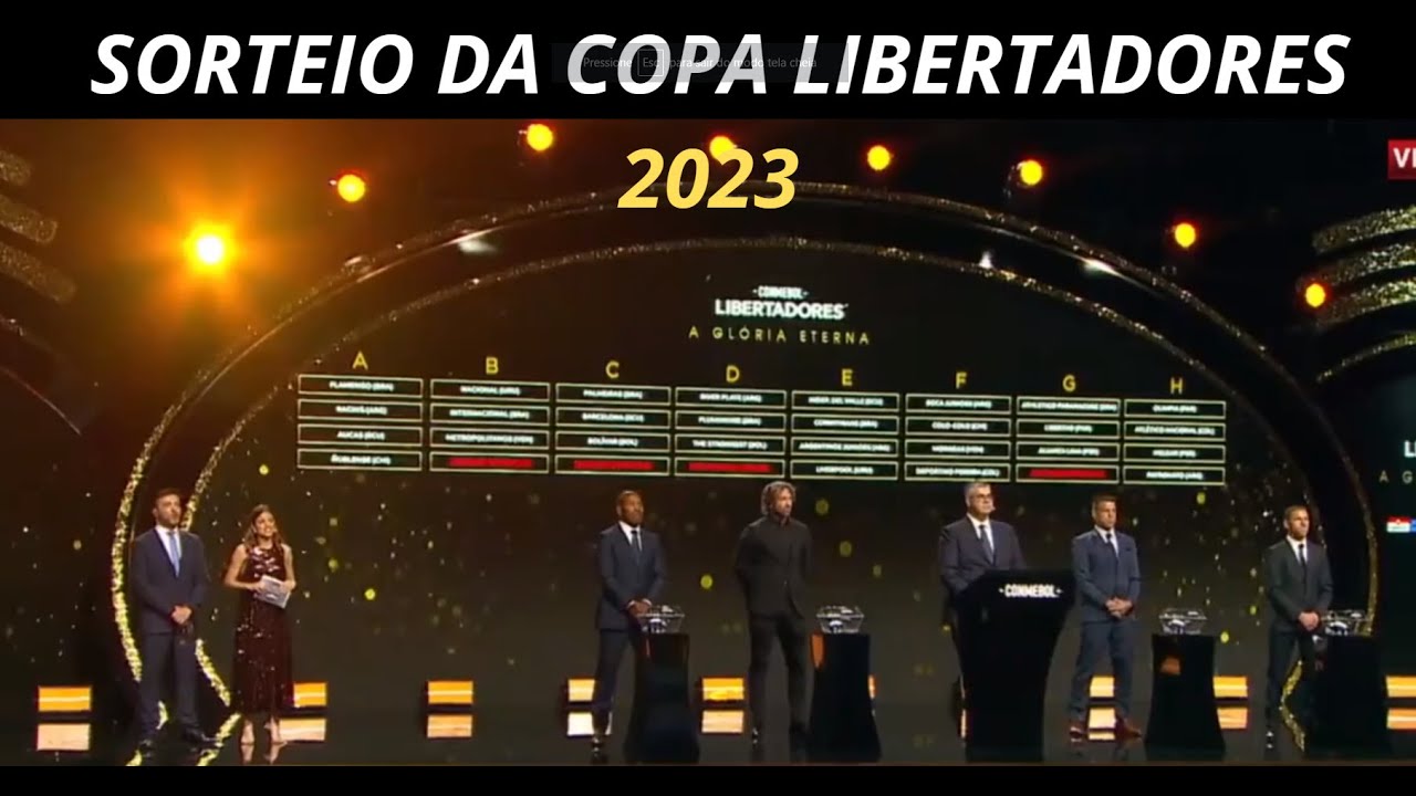 Sorteio Fase de Grupo da Libertadores 2023