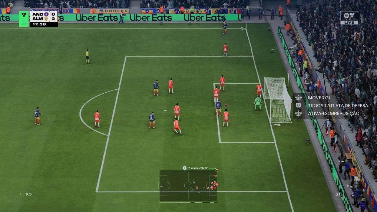 Modo carreira CR7 no UD Almeria EAFC26 13° ep