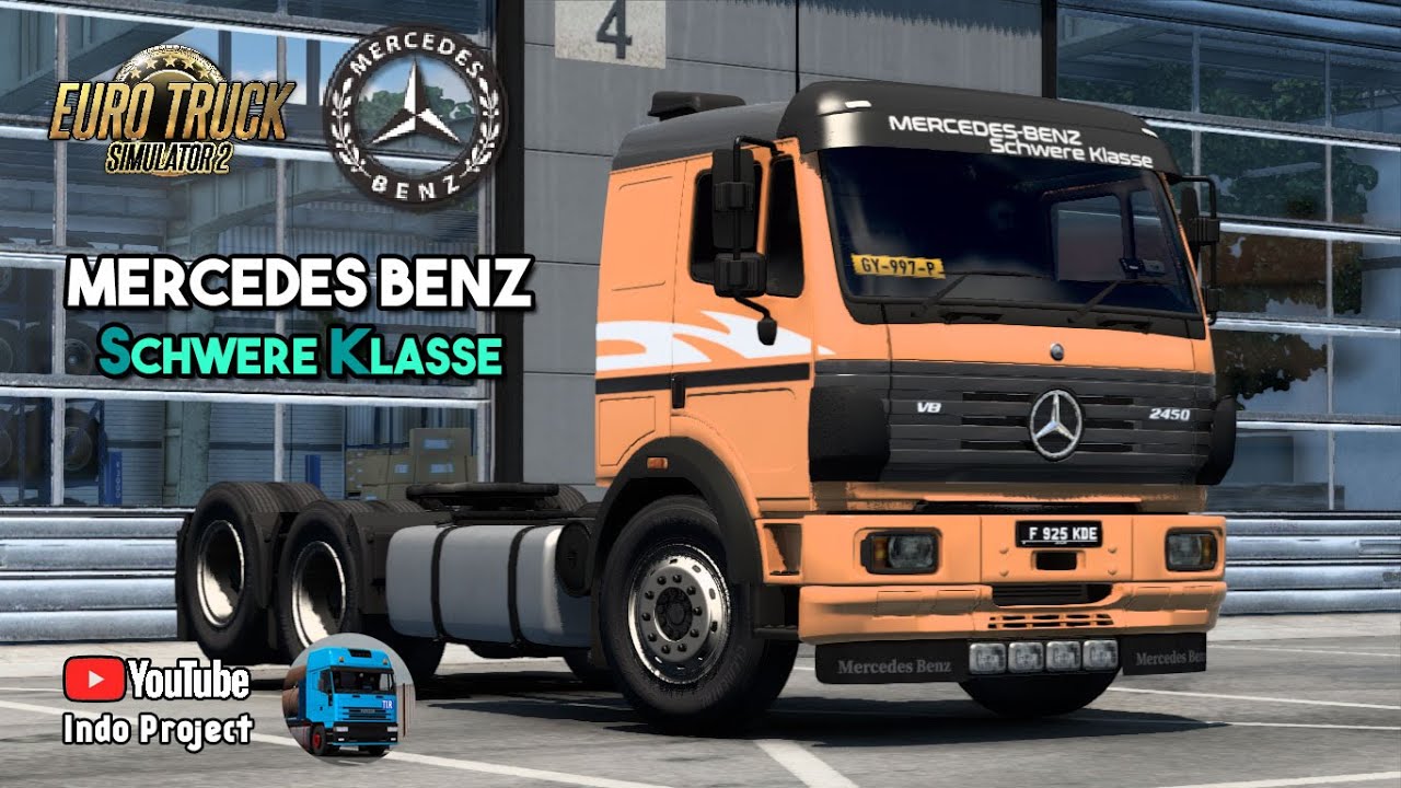 [Review] Mercedes-Benz SK by XBS v1.0 | Addon RHD | ETS2 v1.40