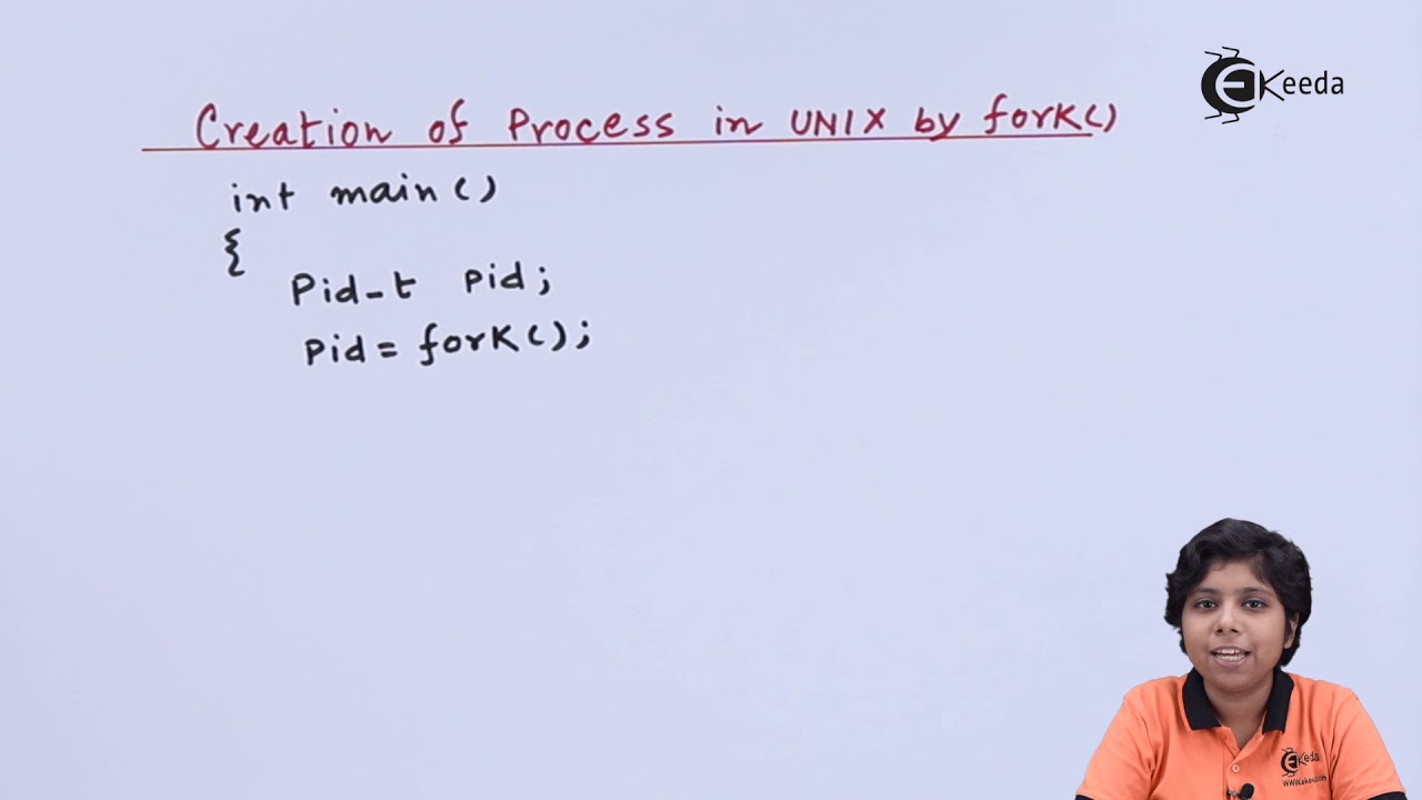 Process Creation - Process Management - Operating System