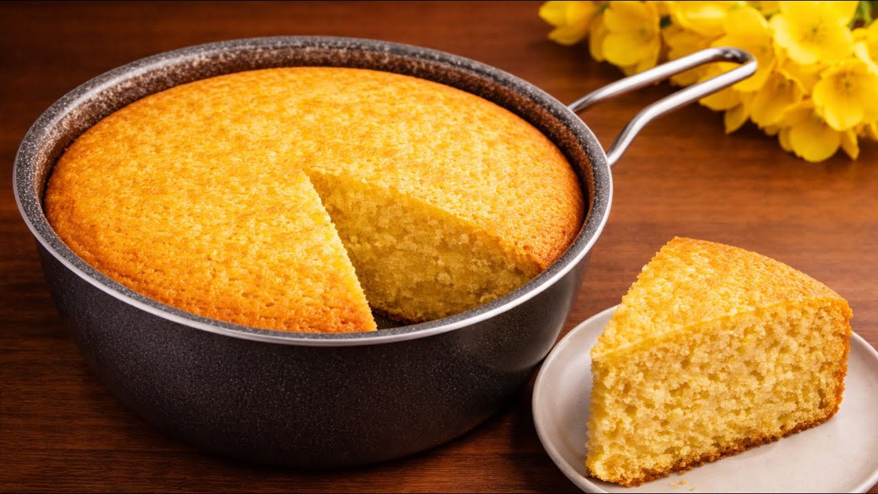 Super Soft & Fluffy Like Cotton | The Easiest No-Oven Orange Cake Everyone Loves