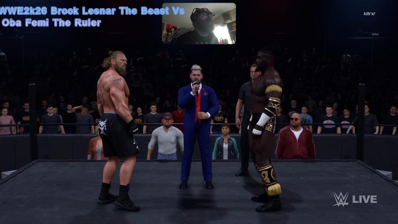 WWE2k26 Brock Lesnar 