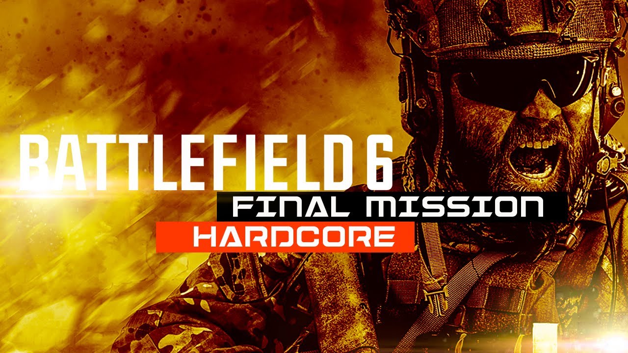 Battlefield 6 Campaign Final MIssion. Hardcore Difficulty (No Commentary)