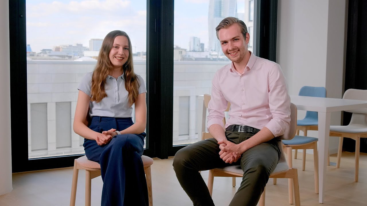 Duales Studium und Ausbildung: Sophie K&uuml;hn und Jakob Mackenberg &uuml;ber ihren Berufseinstieg.