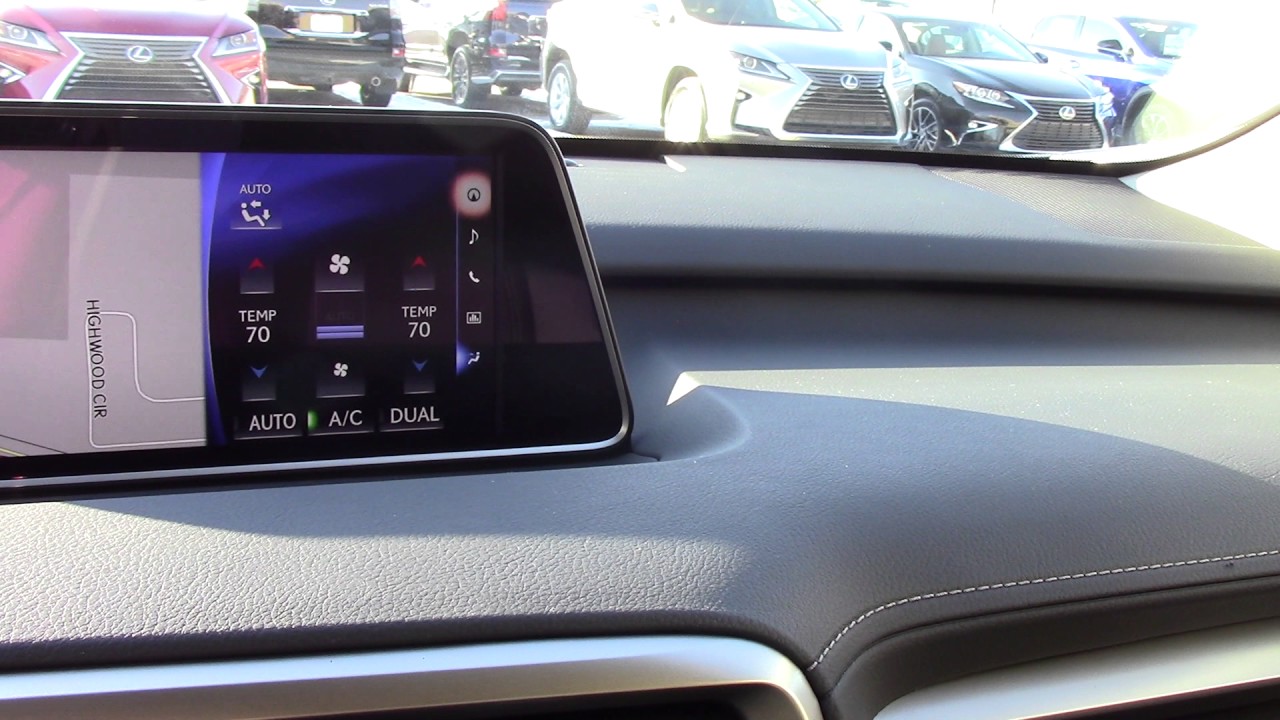 2017 Lexus RX450h Navigation Demo