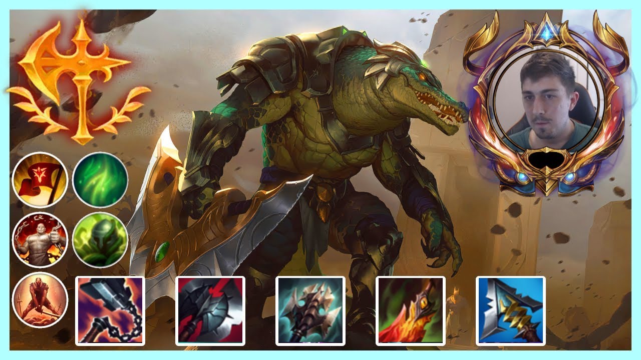 TheRealRTO Renekton Montage - 1St Renekton Toplaner | LOL SPACE