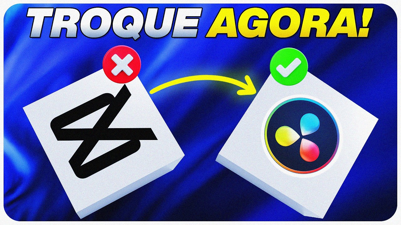 MIGRE do CapCut para o DaVinci Resolve: Guia DEFINITIVO para Iniciantes
