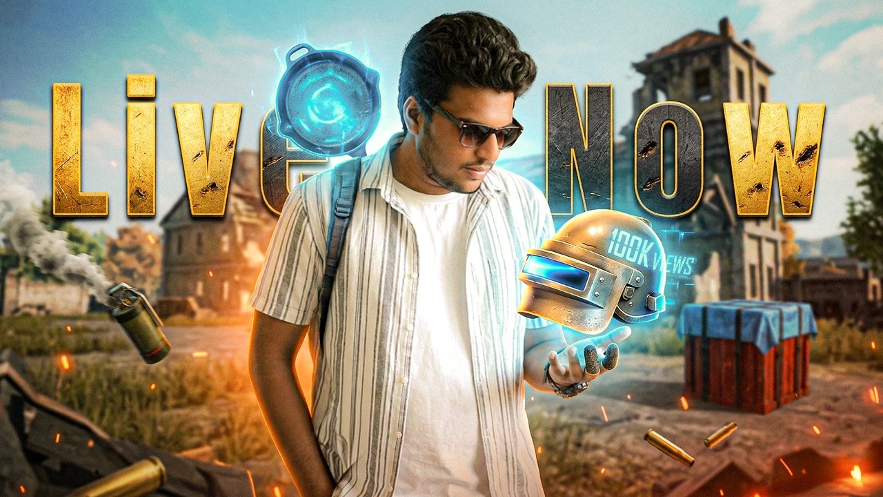 Tamil Live | Rush Gameplay BGMI | Let's Go to 50 Likes ❤️