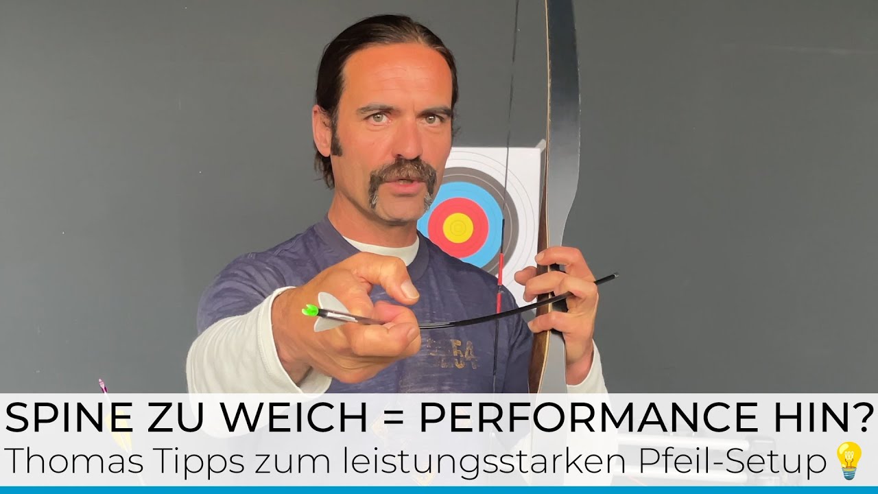 Pfeil & Bogensetup: Spine zu weich = weniger Speed beim Bogenschießen? Wir testen den Mythos!
