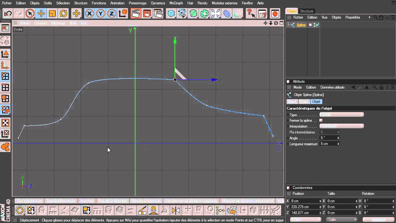 Mini Tuto : Les splines