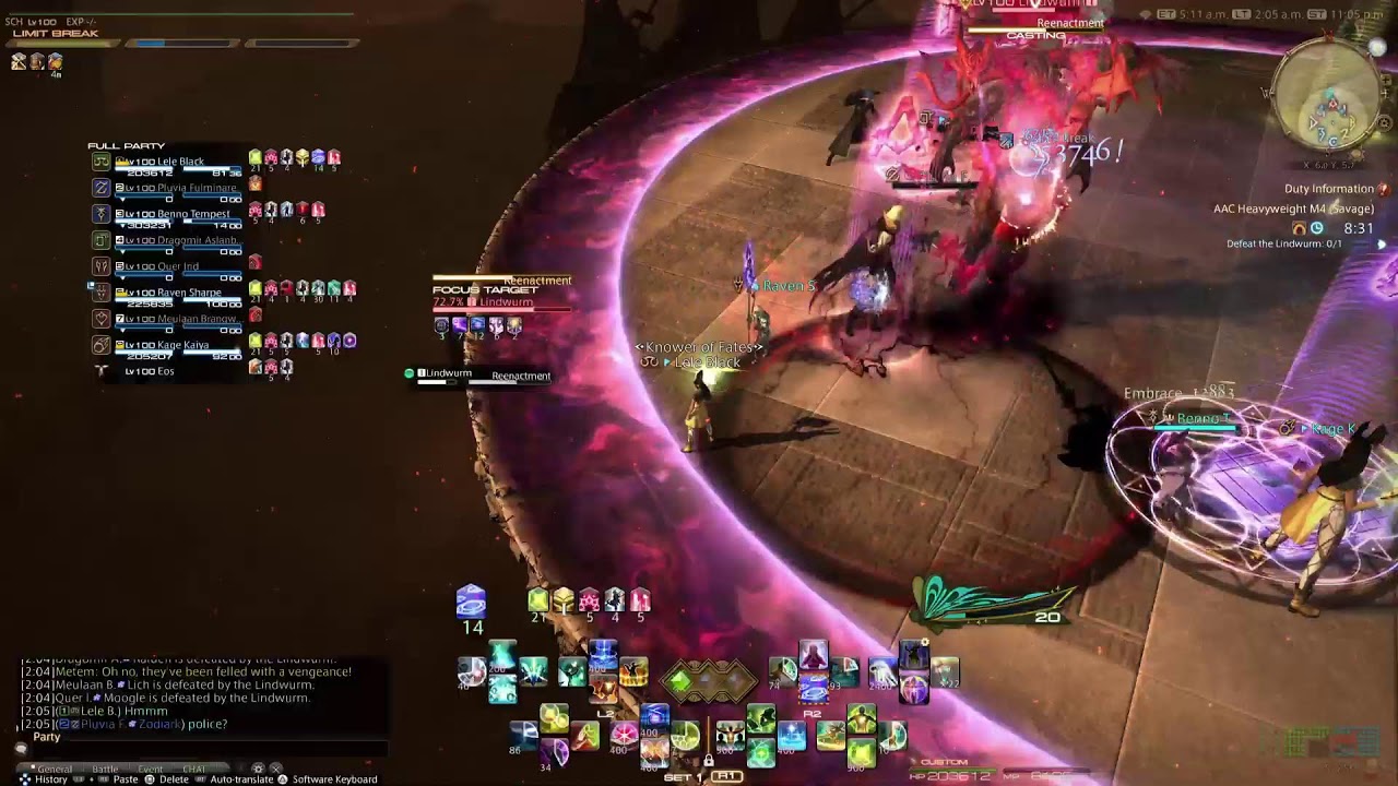 FFXIV - M12S P2 Practice