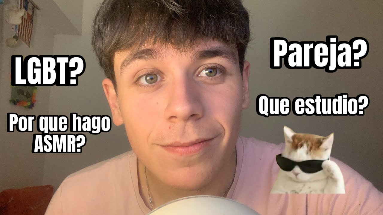 ASMR Español PREGUNTAS Y RESPUESTAS​😼​​😼​ Casero