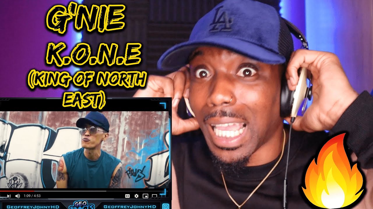 AMERICAN REACTS to G'NIE - K.O.N.E (King Of North East) | REACTION!!