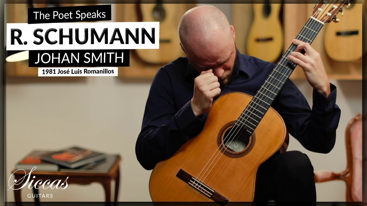 Johan Smith plays The Poet Speaks by Schumann@SiccasGuitars | 1981 J. L. Romanillos ex. Julian Bream