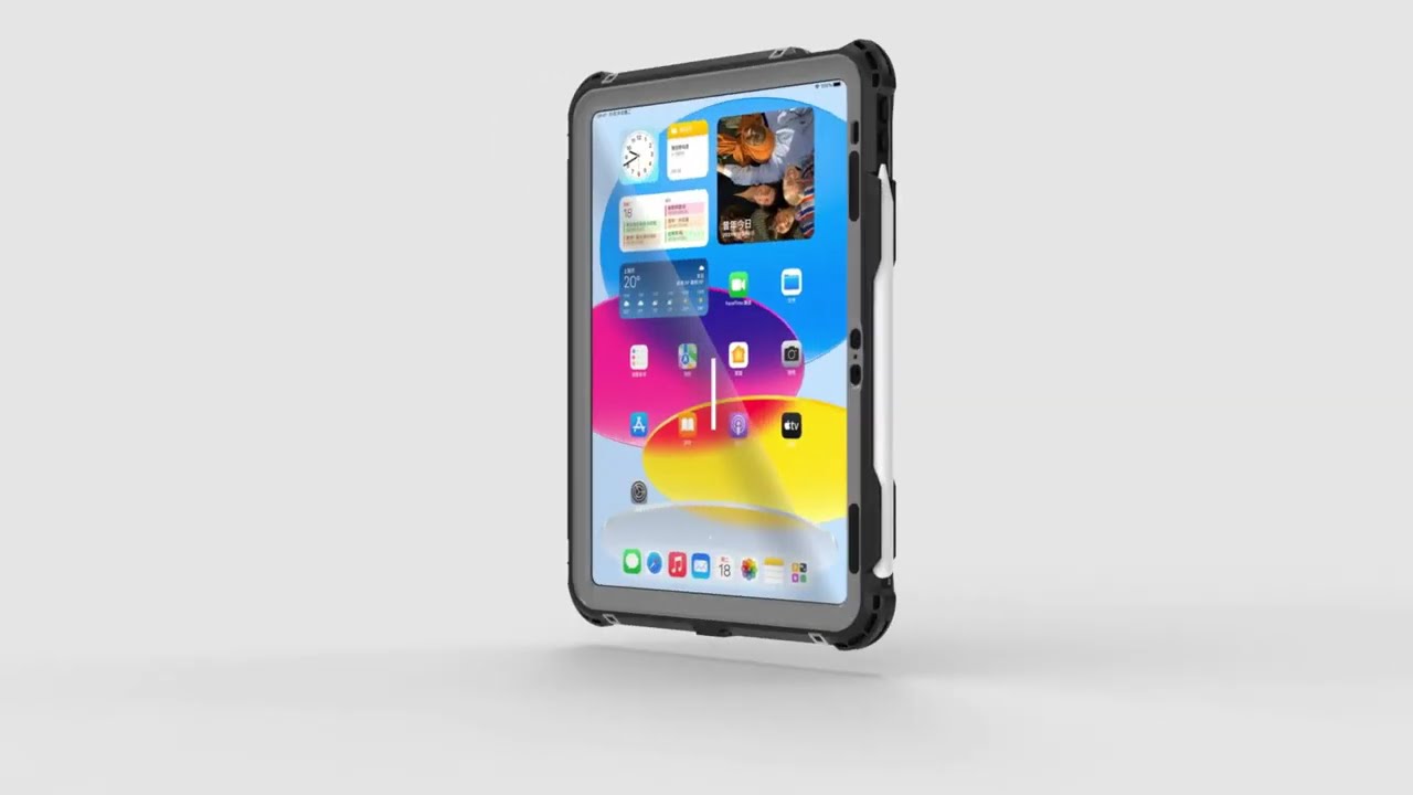 iPad 10/11th Gen Waterproof Case &ndash; Installation & Waterproof Test Demo