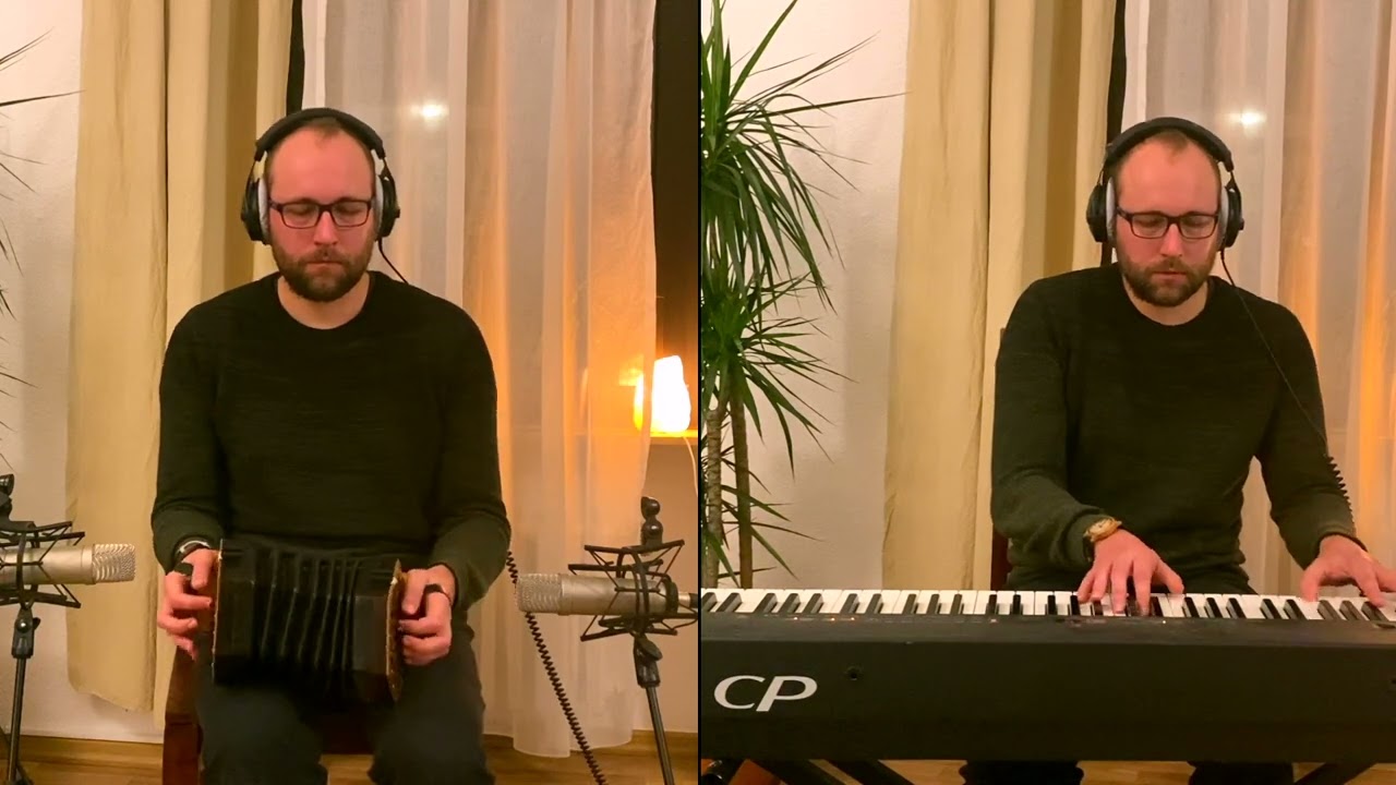 Irish Jigs: The One That Was Lost - Sheep in the Boat - Castletown Connors on Concertina and Piano